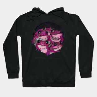 Pink frogs Hoodie